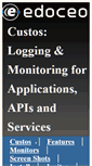 Mobile Screenshot of custos.edoceo.com